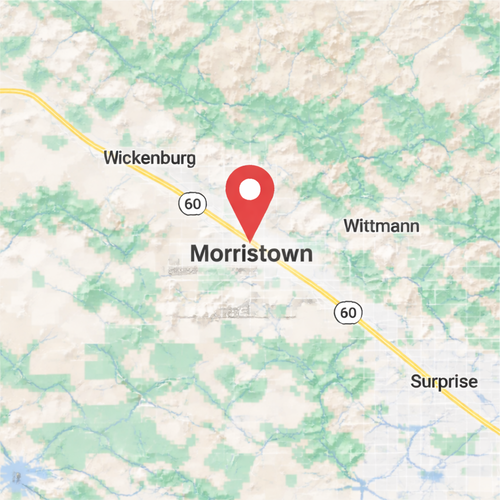 morristown, az on a map